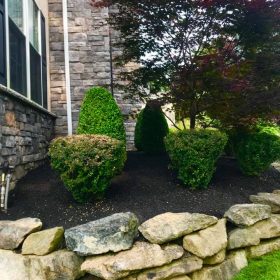 architectural facades- rock wall