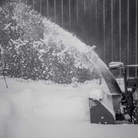 commercial snow removal plow